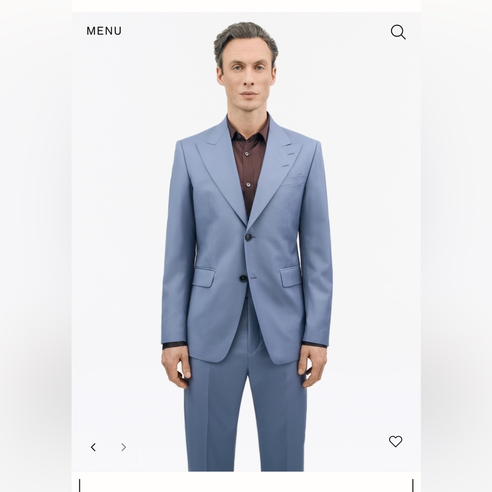 NWT Tiger of Sweden Jeffers Regular-Fit Wool Blazer Size 38S